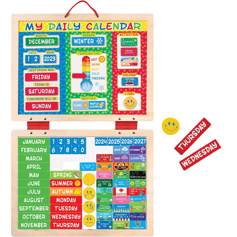 Calendar magnetic Activitatile zilnice - Melissa & Doug 9253 - imagine 9